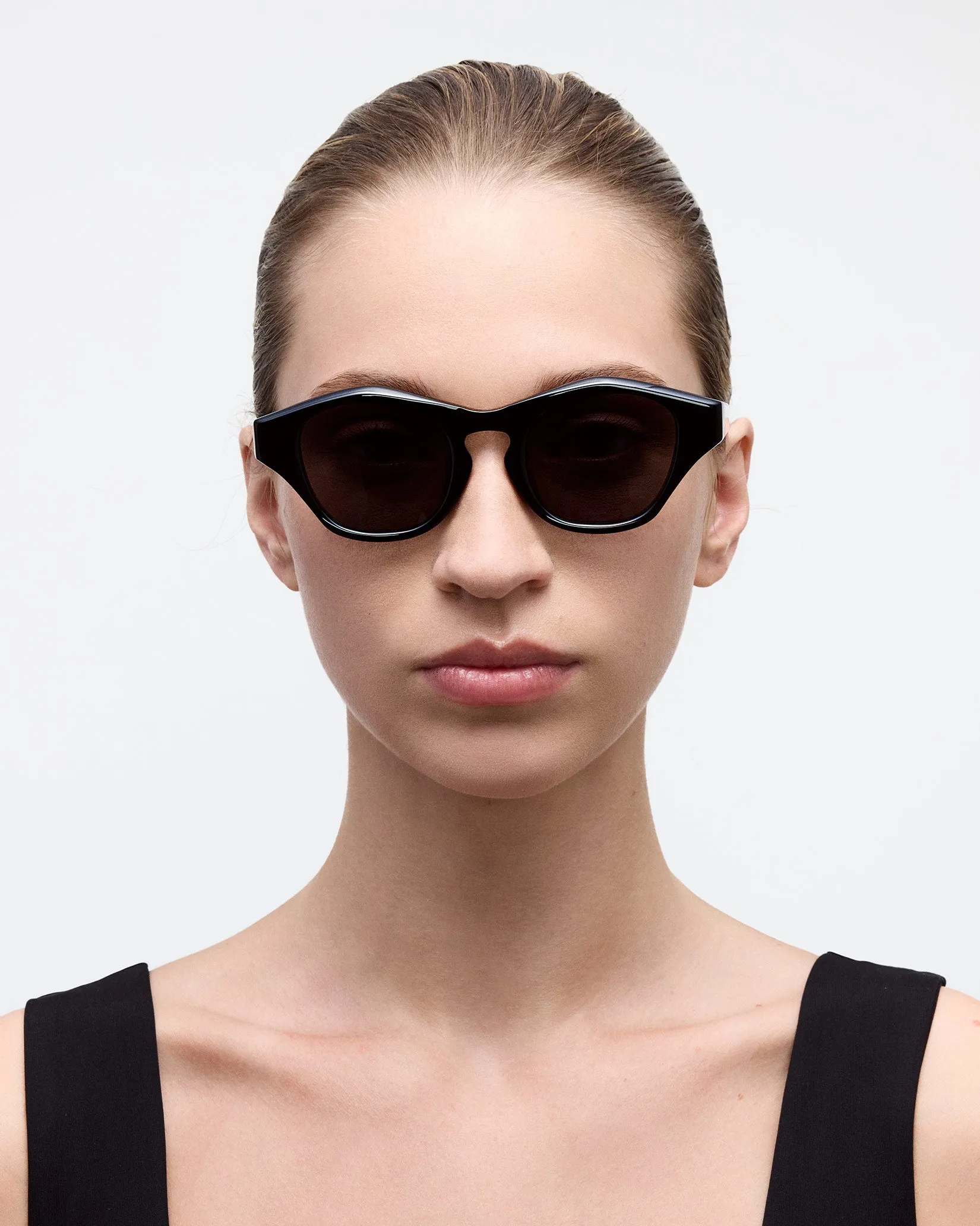Olympia Sunglasses in Perle Noir sold by Machete product image thumbnail 5