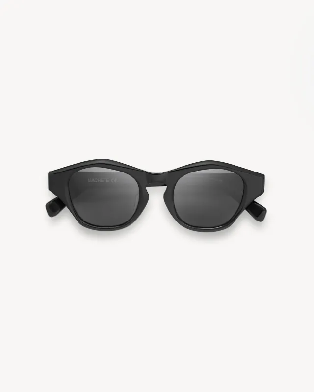 Olympia Sunglasses in Black made by Machete