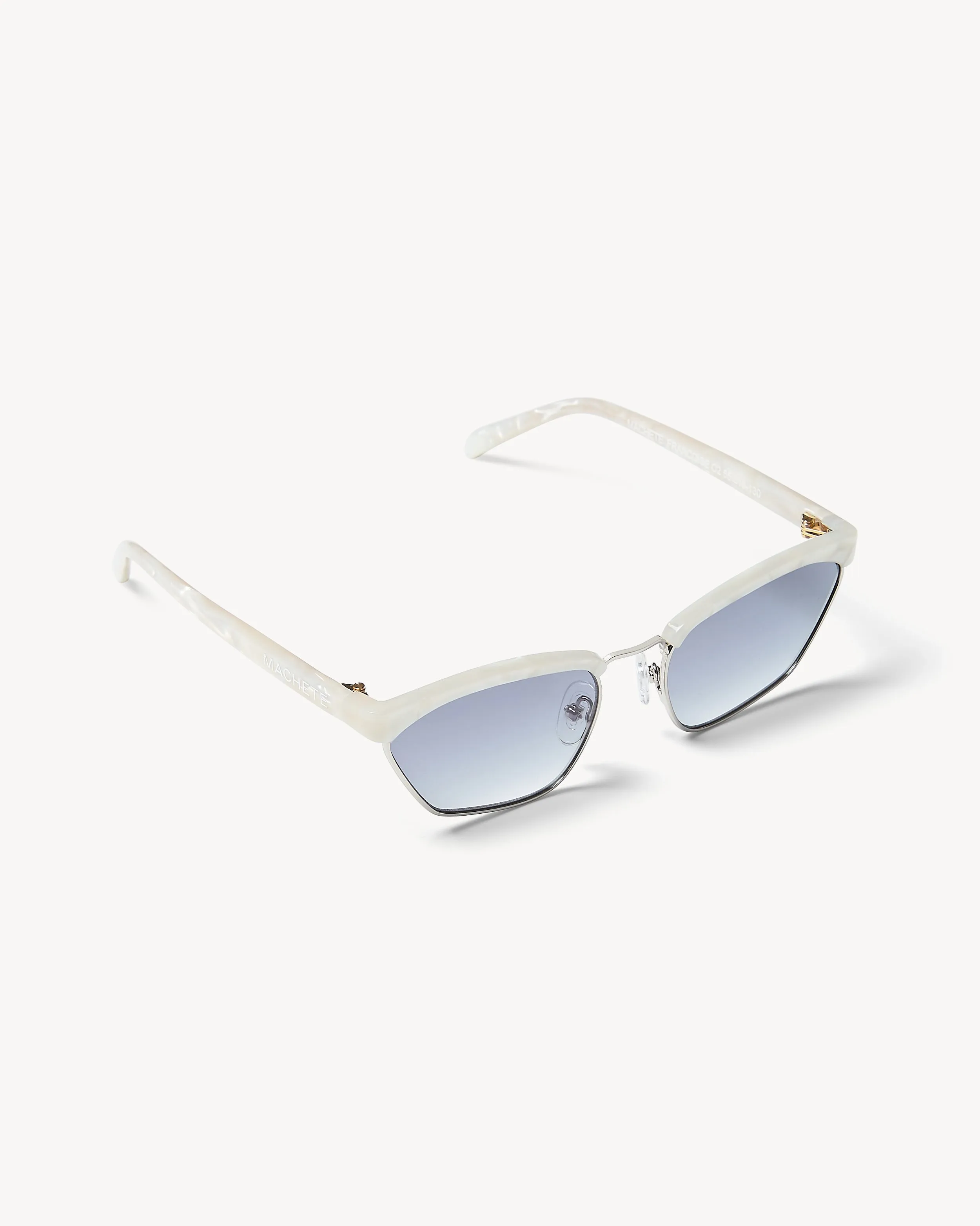 Francoise Sunglasses in White Shell sold by Machete product image thumbnail 3