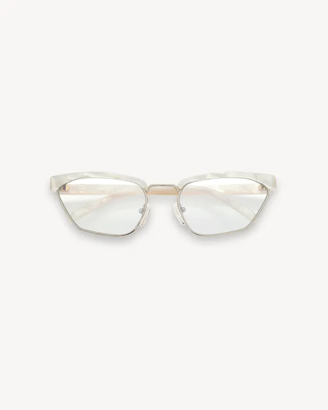 Francoise Frames in White Shell made by Machete