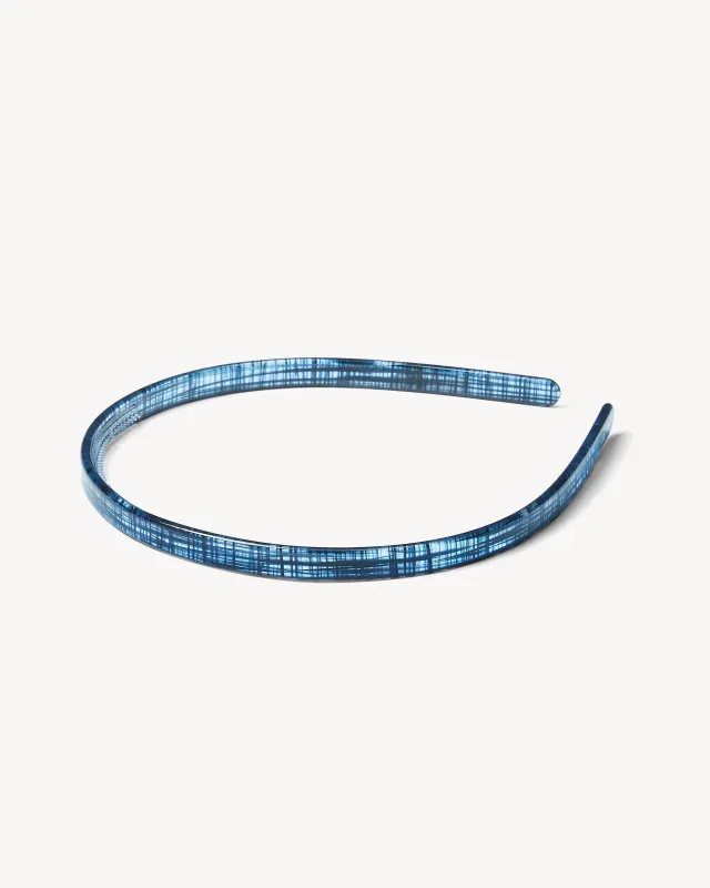 Ultralight Thin Headband in Chambray made by Machete