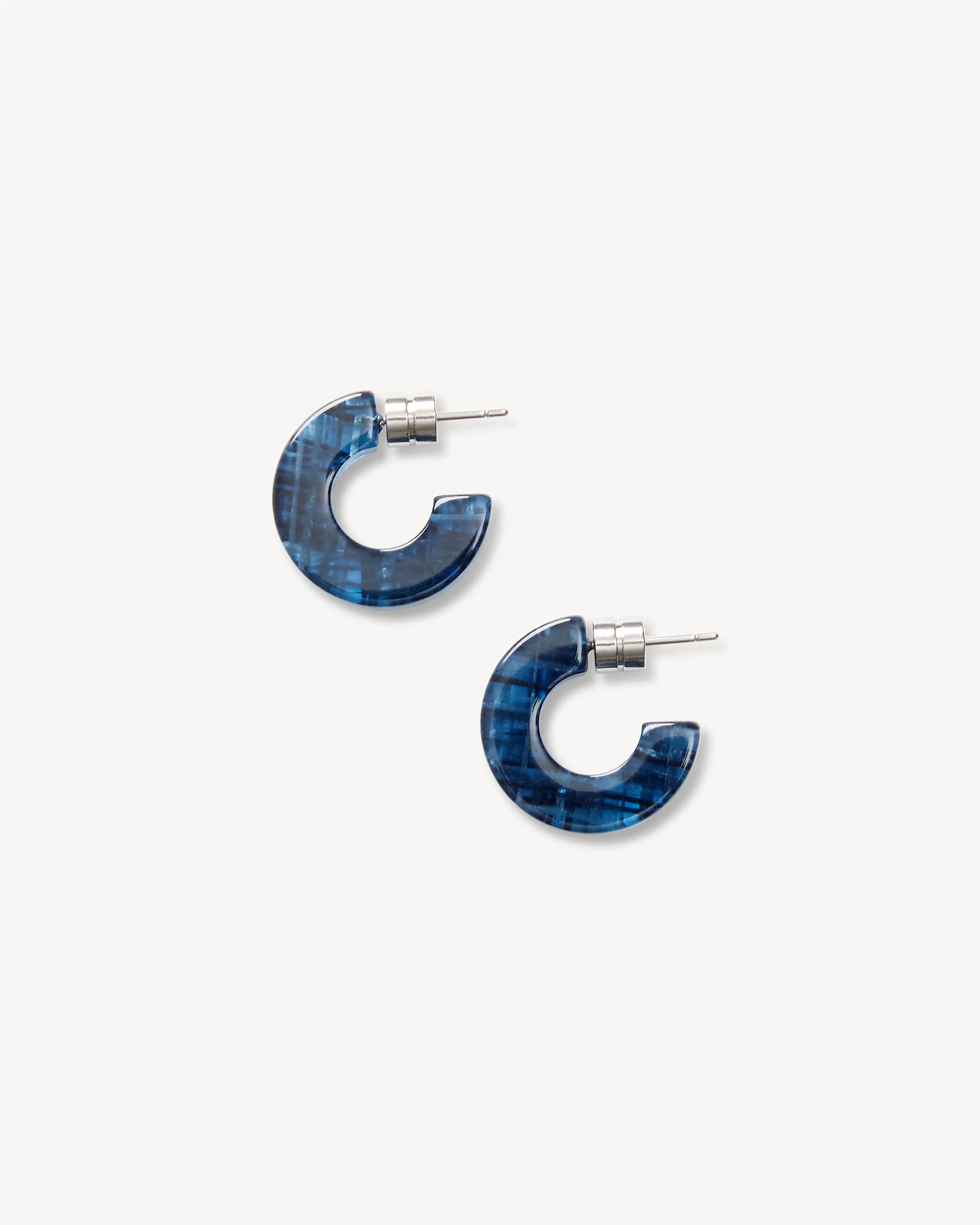 Muse Hoops in Chambray sold by Machete