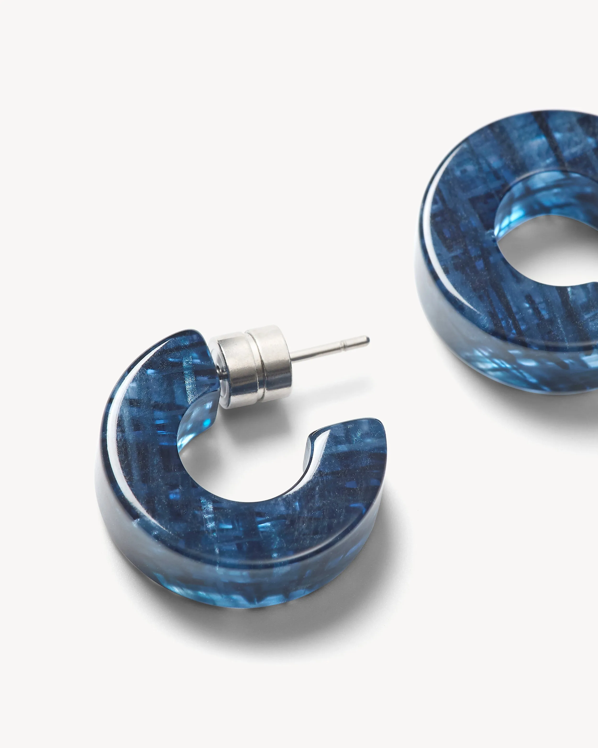 Muse Hoops in Chambray sold by Machete product image thumbnail 2