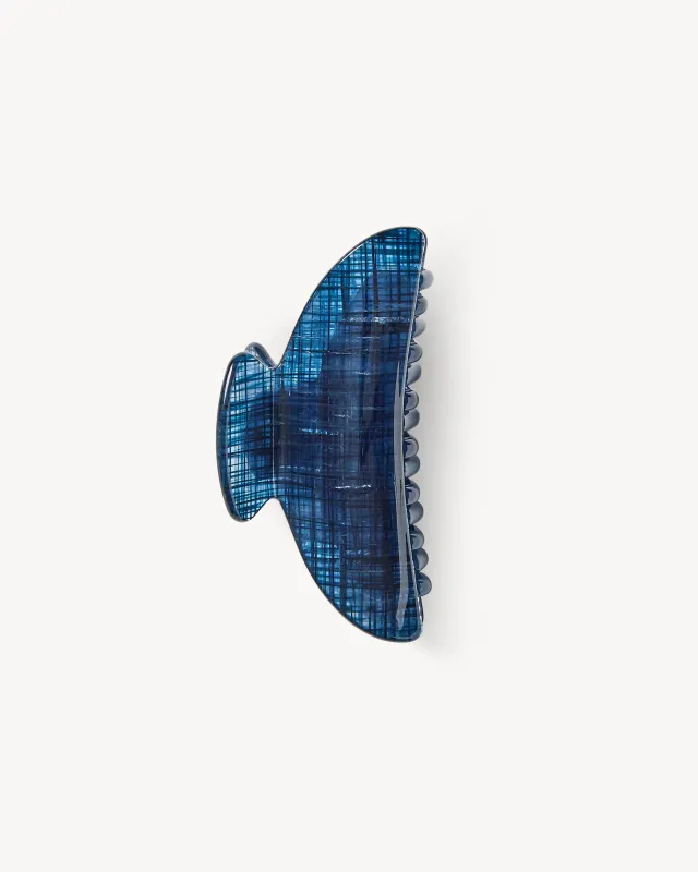 Midi Heirloom Claw in Chambray made by Machete