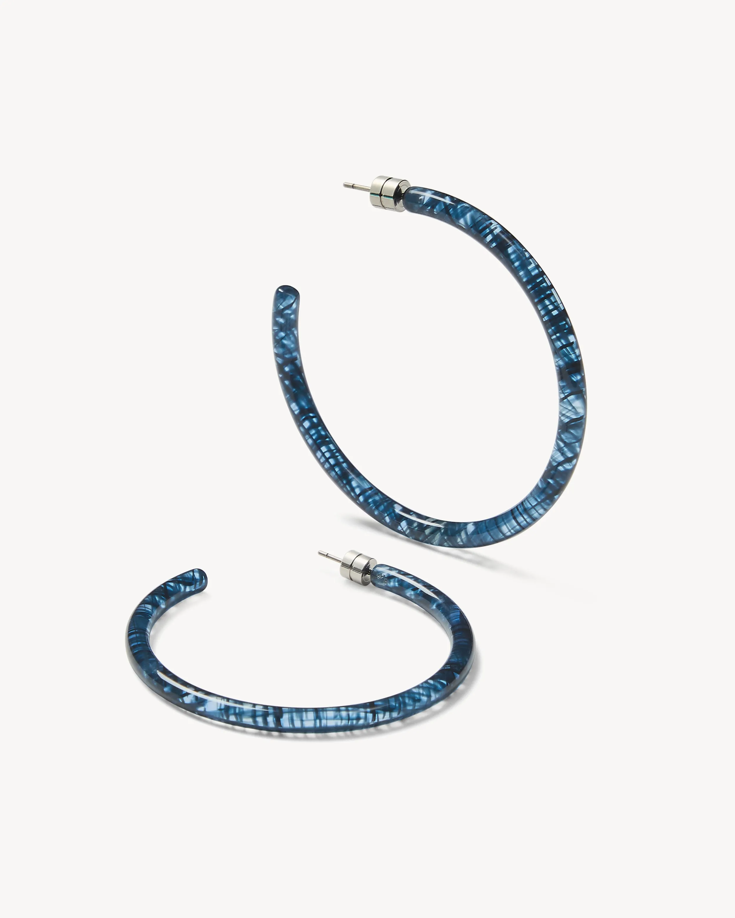 Large Hoops in Chambray sold by Machete product image thumbnail 3