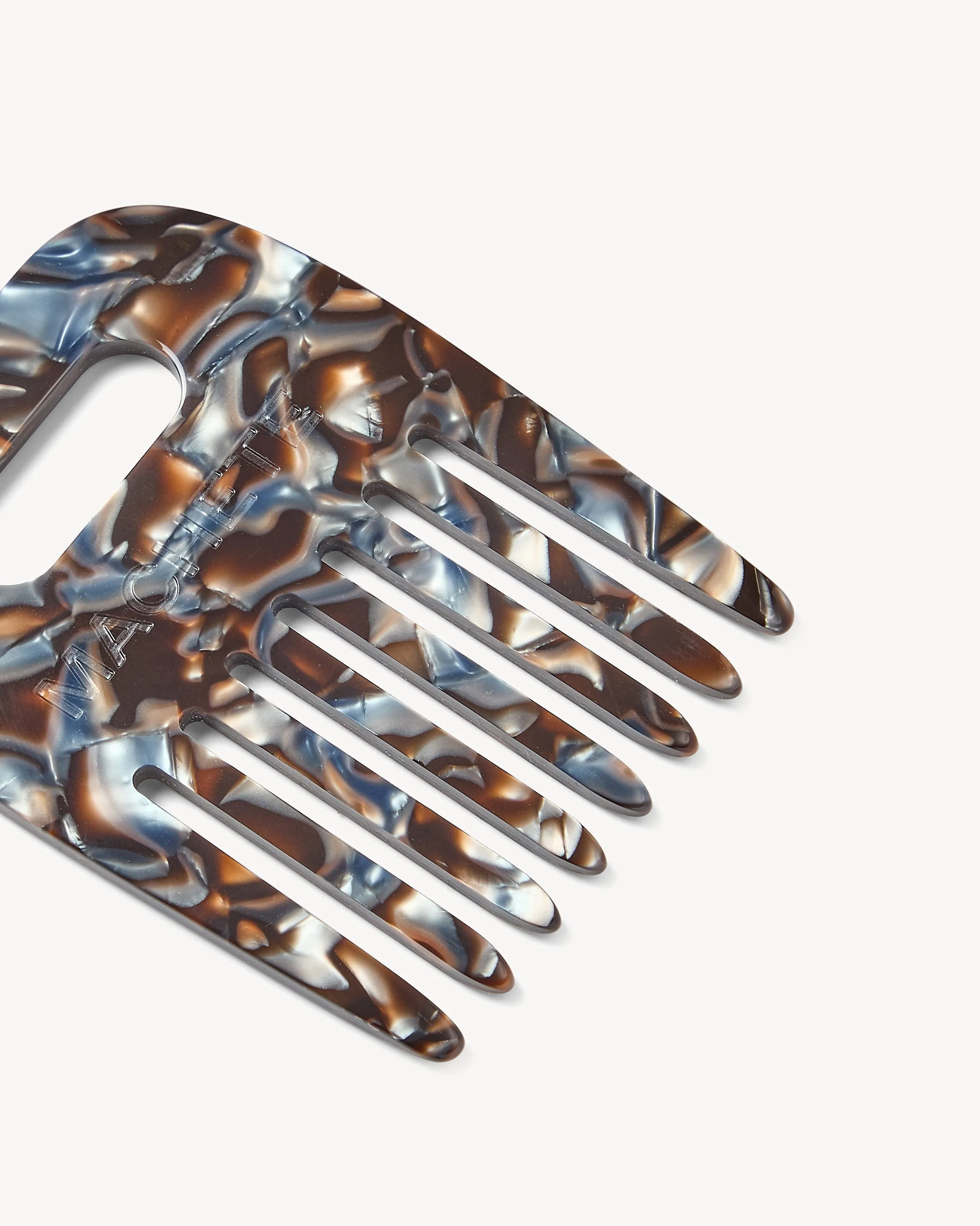 No. 4 Comb in Blue Horn sold by Machete product image thumbnail 2