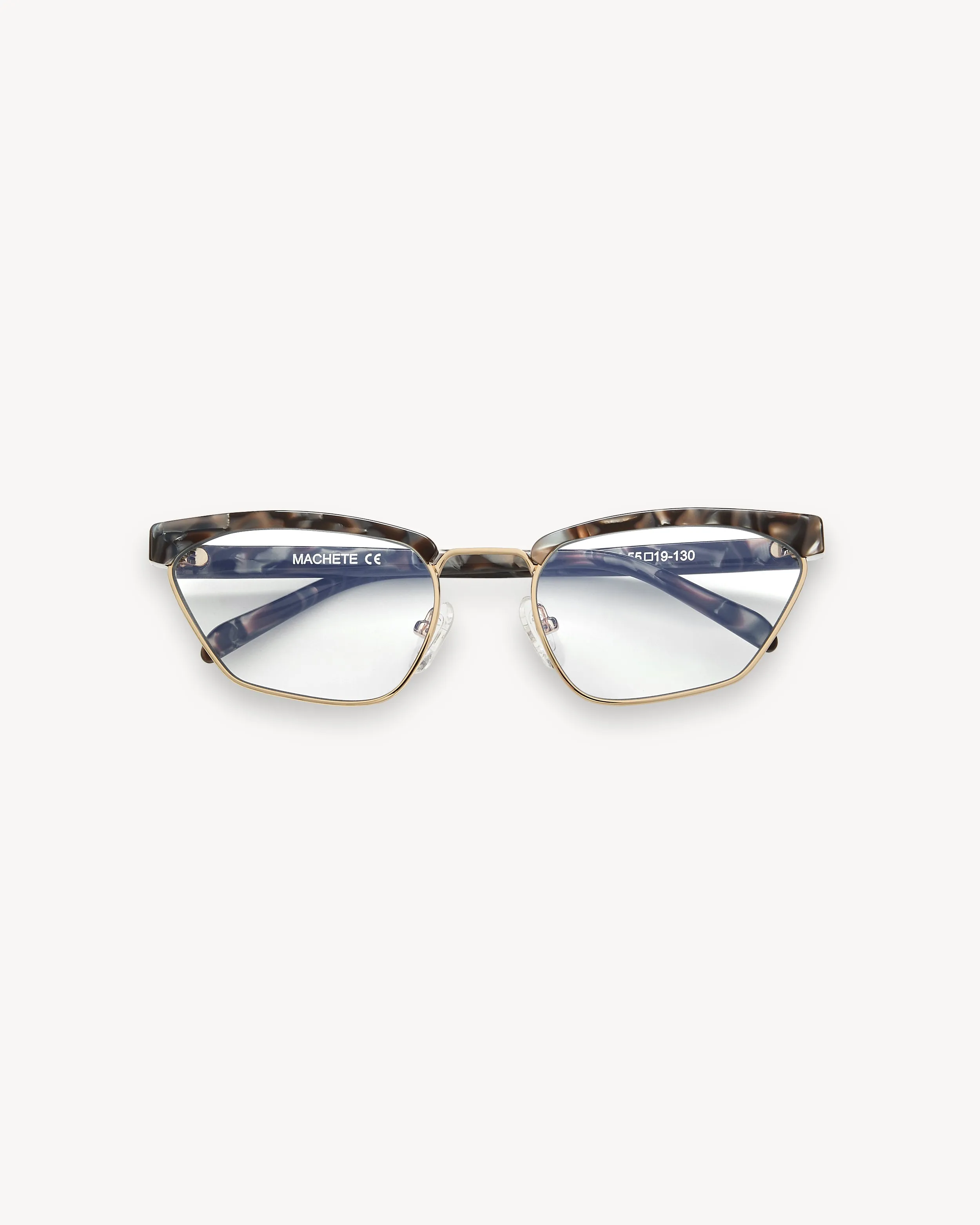 Francoise Frames in Blue Horn sold by Machete