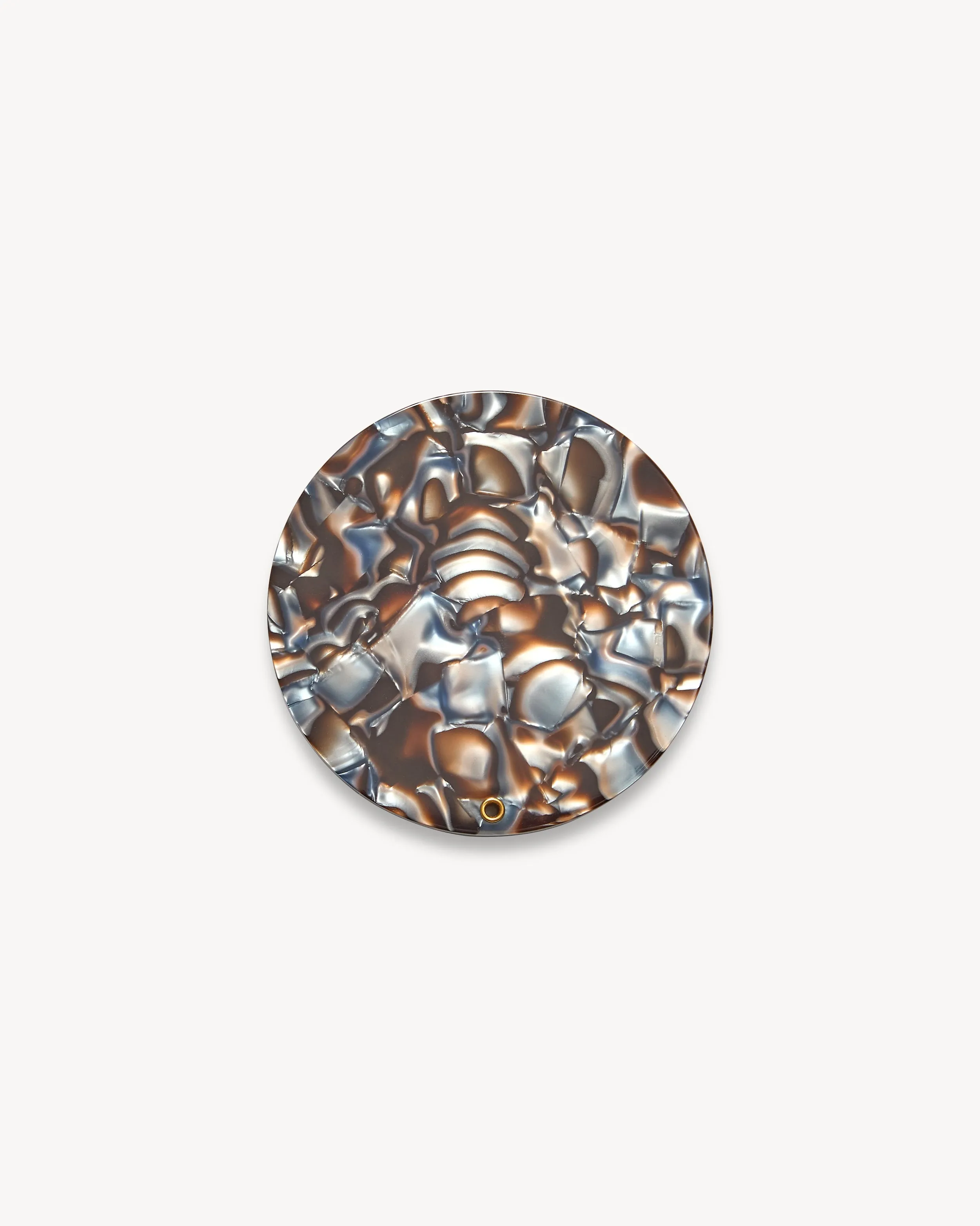 Circle Mirror in Blue Horn sold by Machete product image thumbnail 2