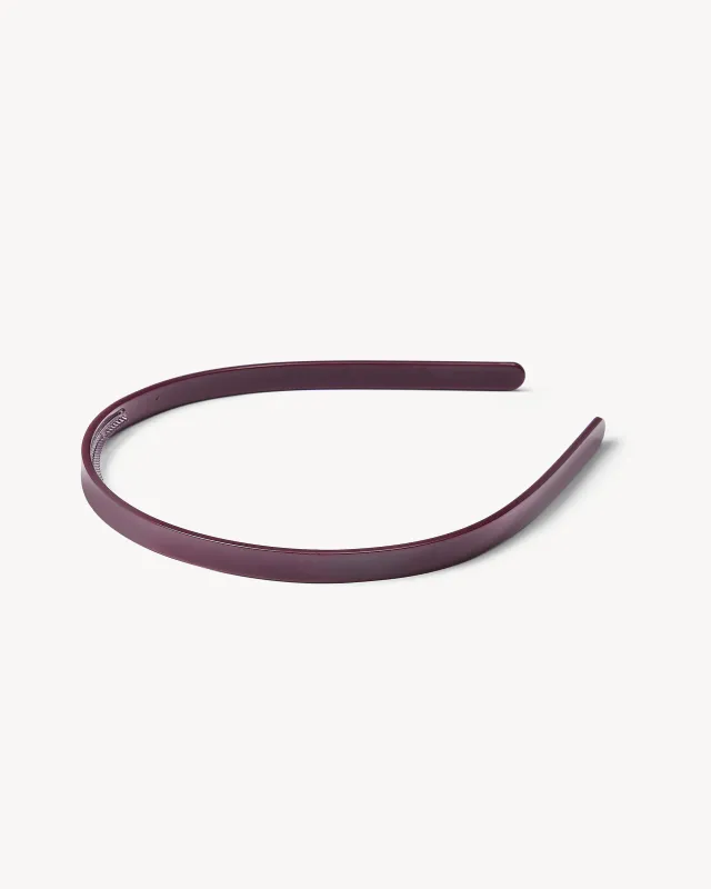 Ultralight Thin Headband in Royal Peony made by Machete