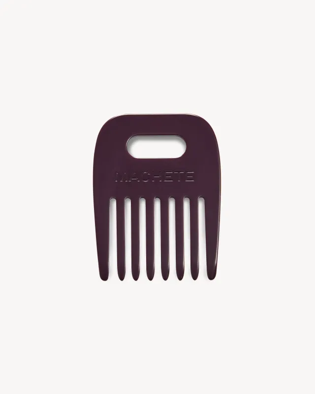 No. 4 Comb in Royal Peony made by Machete