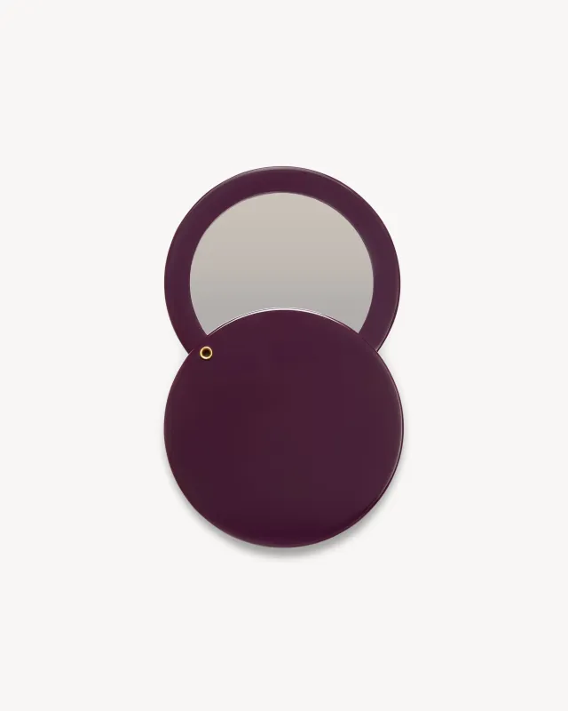 Circle Mirror in Royal Peony made by Machete