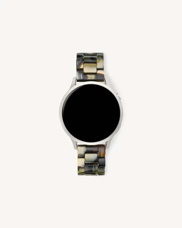 Garmin Watch Band in Midnight Horn made by Machete