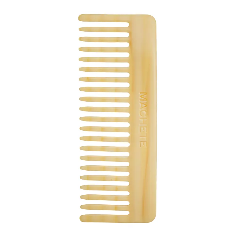 No. 2 Comb in Naples Yellow made by Machete