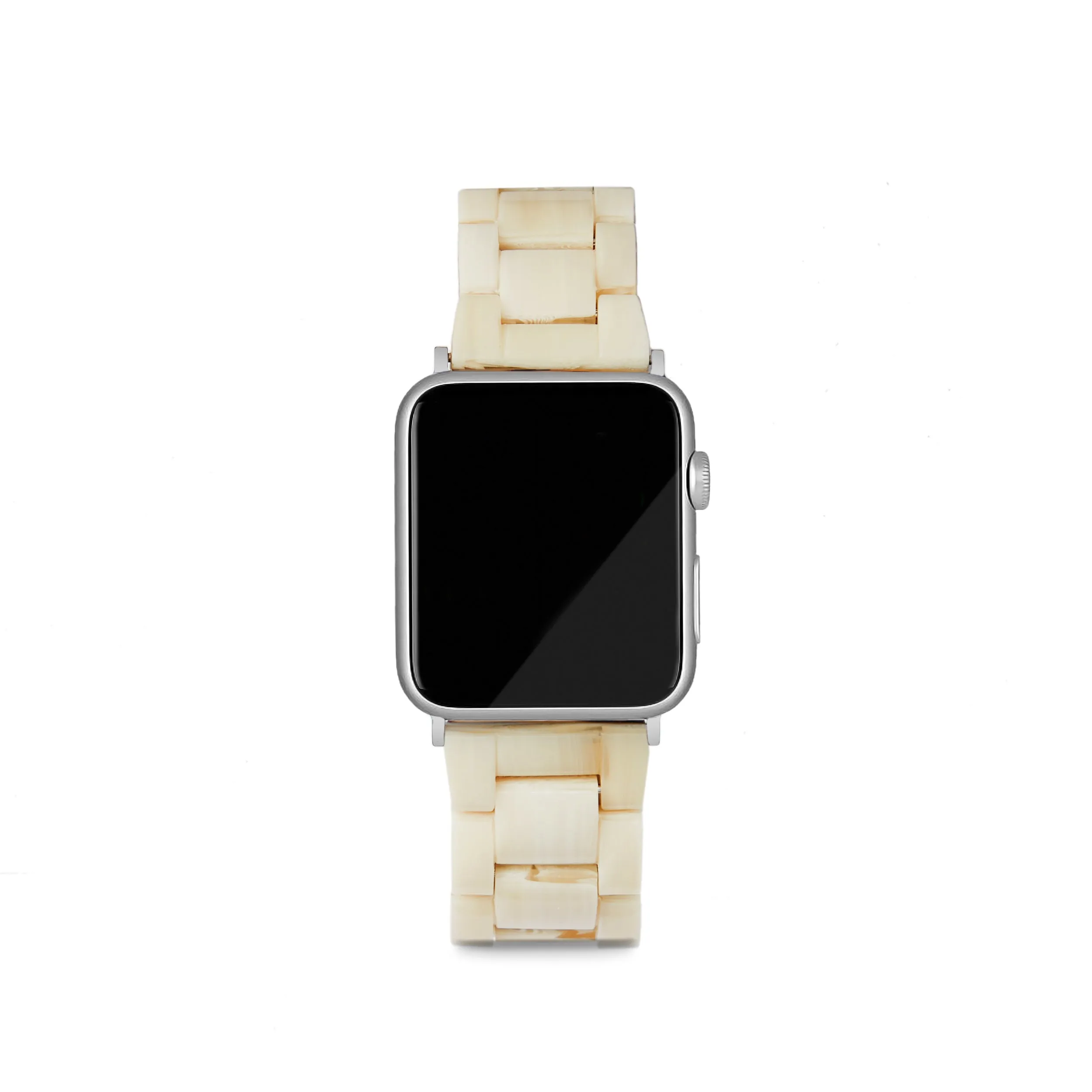 Anthro Apple Watch Band in Alabaster 38mm/40mm/41mm-Silver sold by Machete