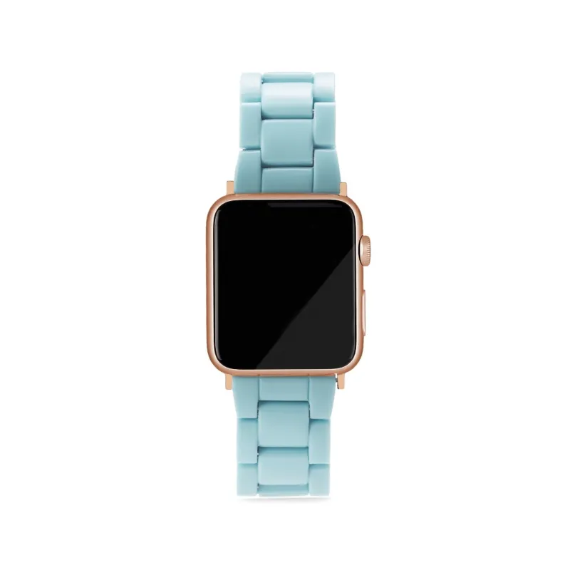 Apple Watch Band in Light Blue made by Machete