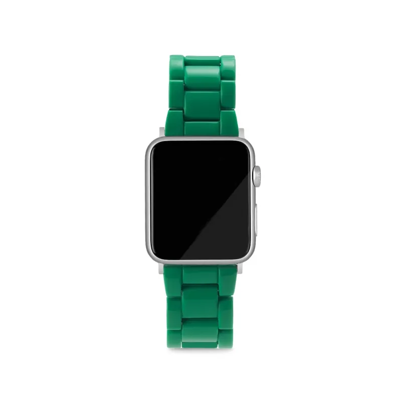 Apple Watch Band in Bright Green made by Machete