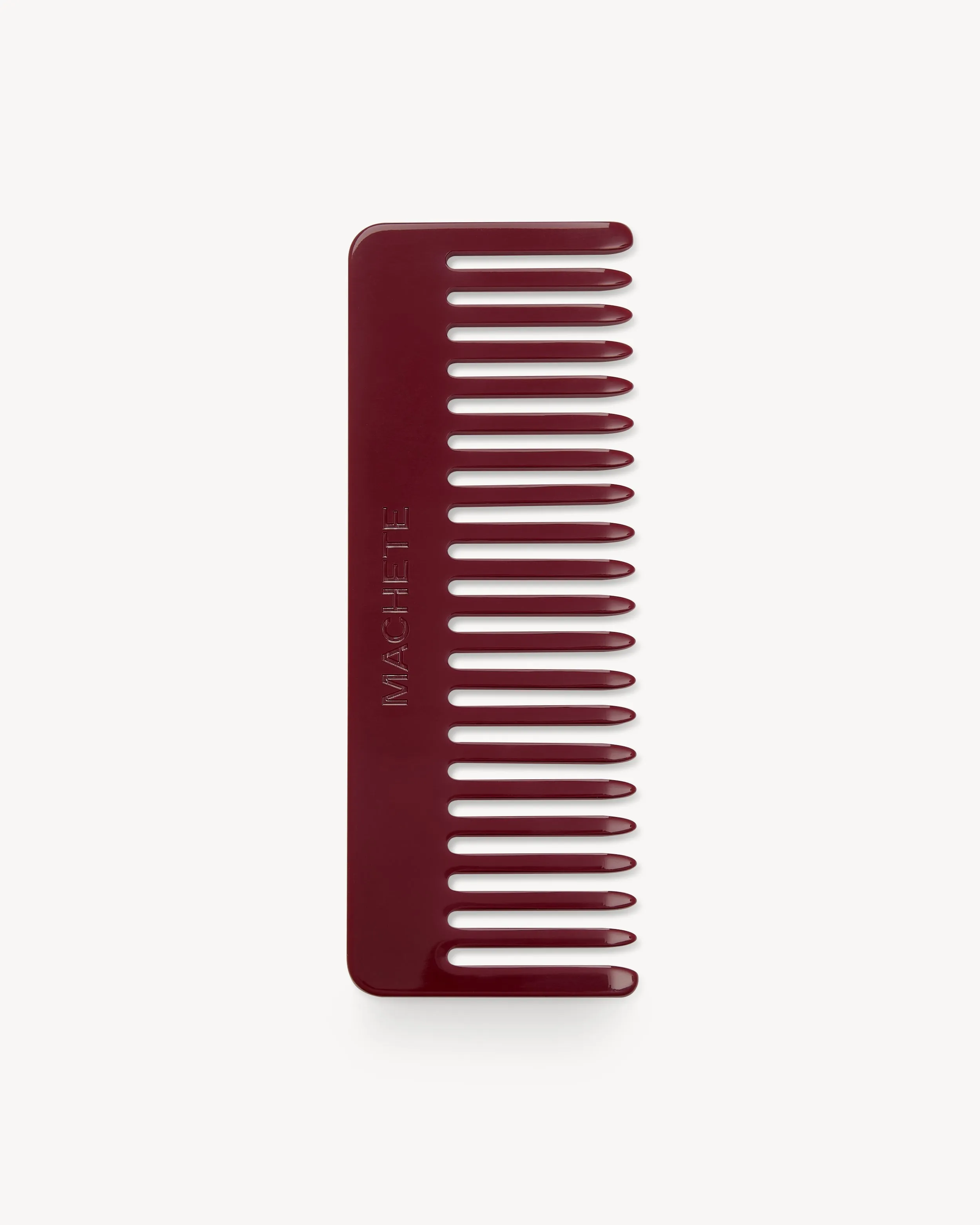 No. 2 Comb in Oxblood sold by Machete