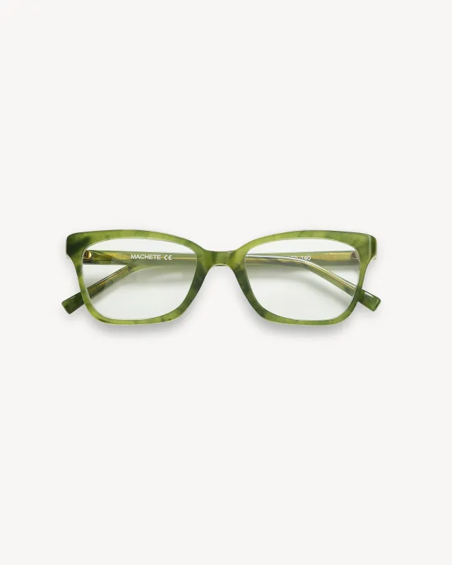 Lili Glasses in Algae made by Machete