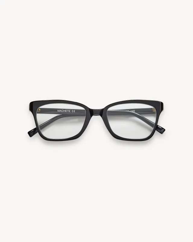 Lili Glasses in Black made by Machete