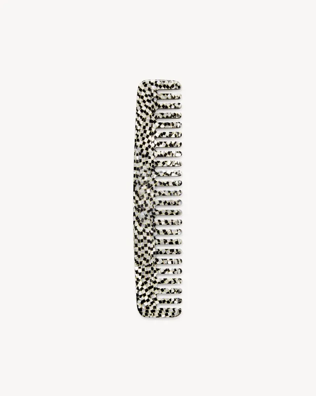 No. 3 Comb in Perle Noir made by Machete