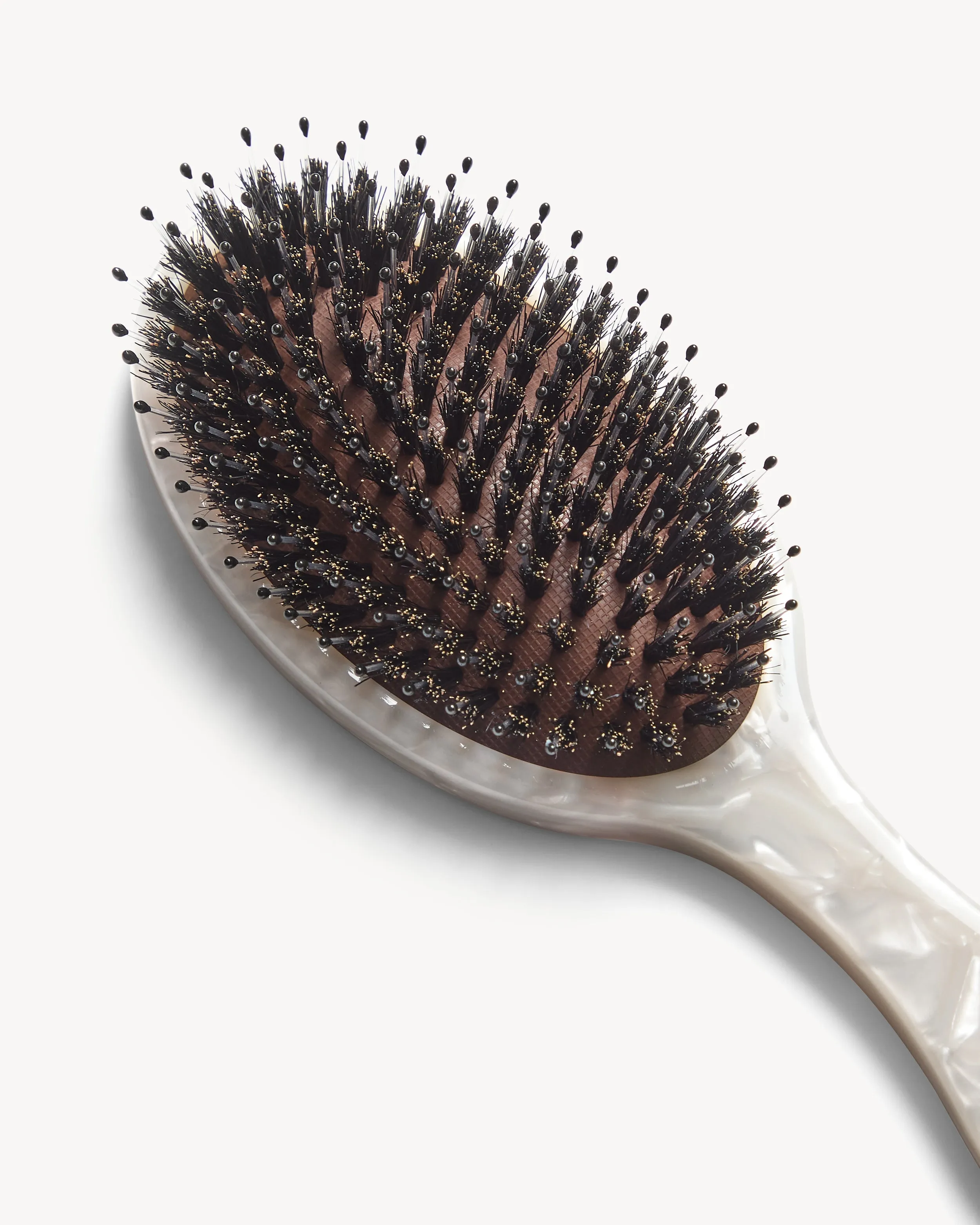 Everyday Hair Brush in White Shell sold by Machete product image thumbnail 2