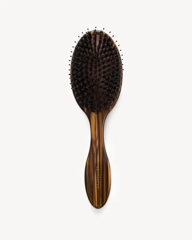 Everyday Hair Brush in Tiger's Eye made by Machete