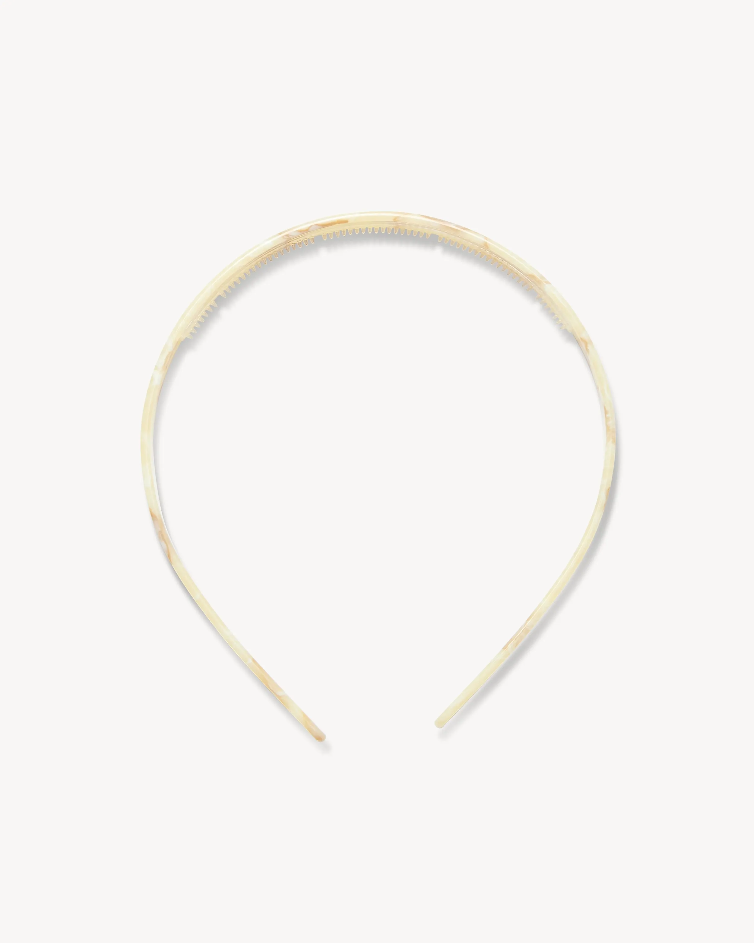 Ultralight Thin Headband in Crème sold by Machete product image thumbnail 2