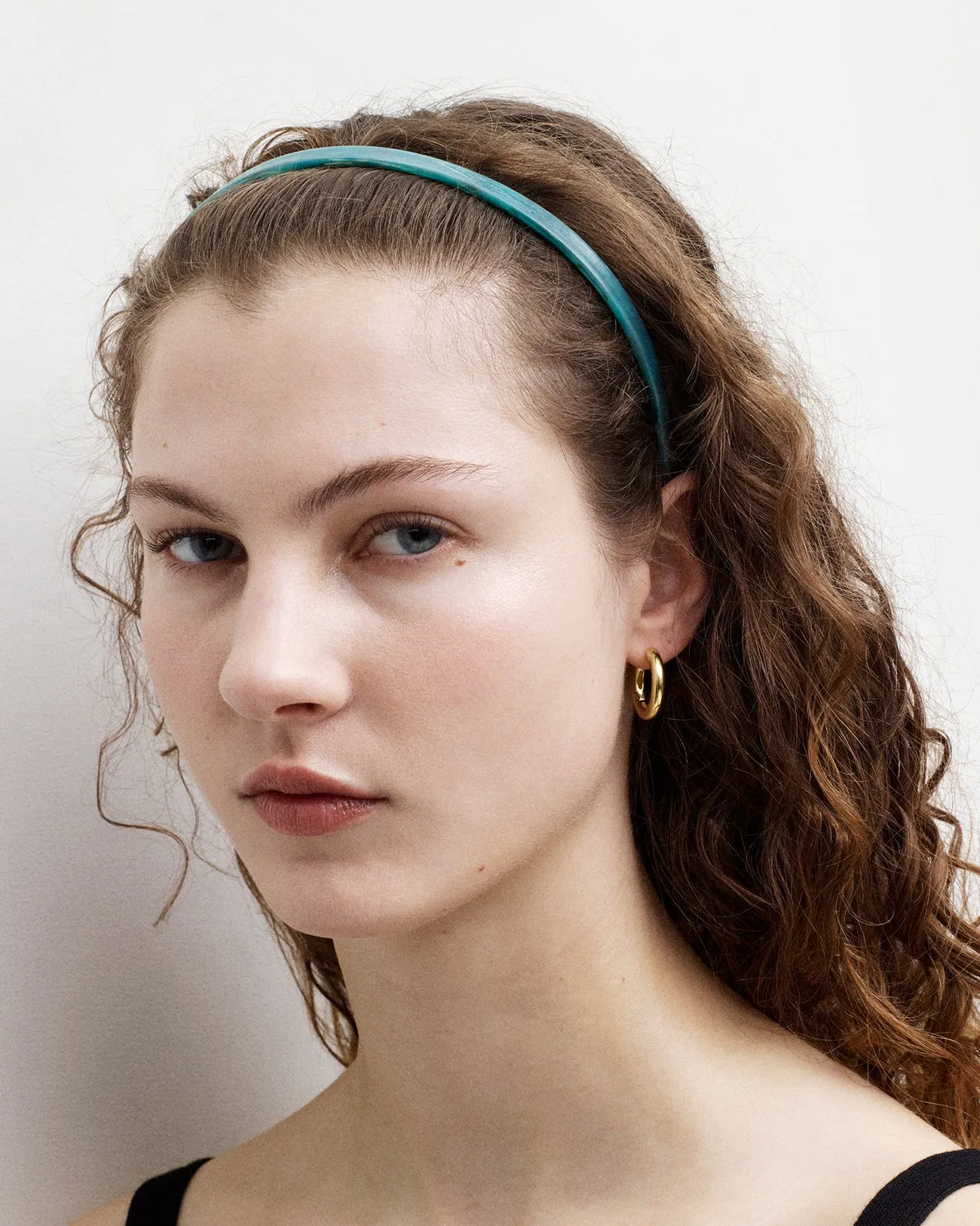 Ultralight Thin Headband in Crème sold by Machete product image thumbnail 3
