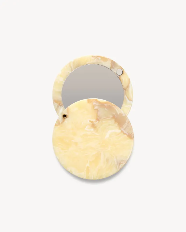 Circle Mirror in Crème made by Machete