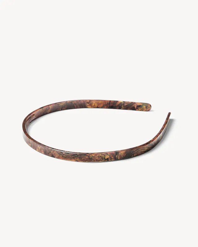 Ultralight Thin Headband in Bronze made by Machete