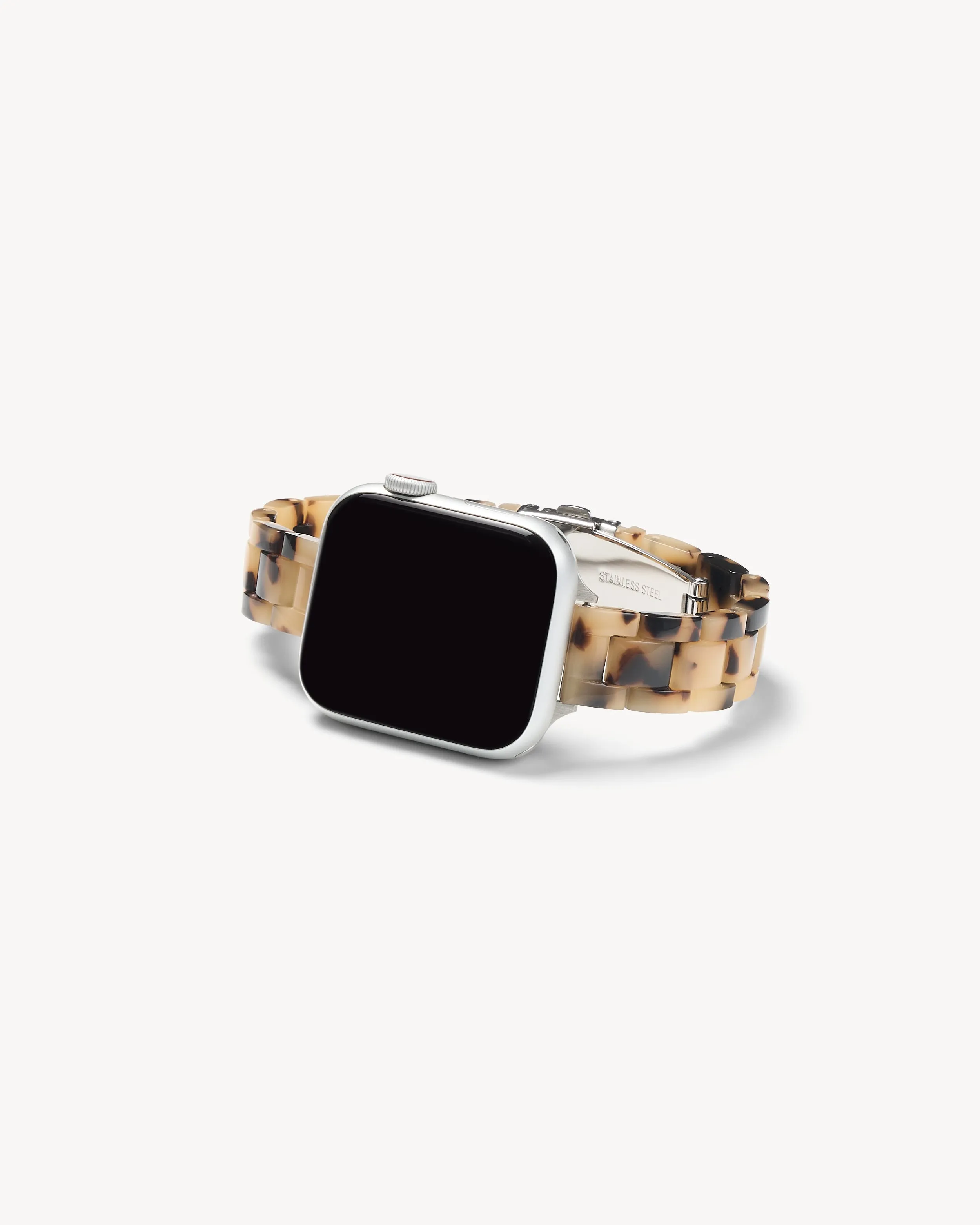 Skinny Apple Watch Band in Blonde Tortoise sold by Machete product image thumbnail 4