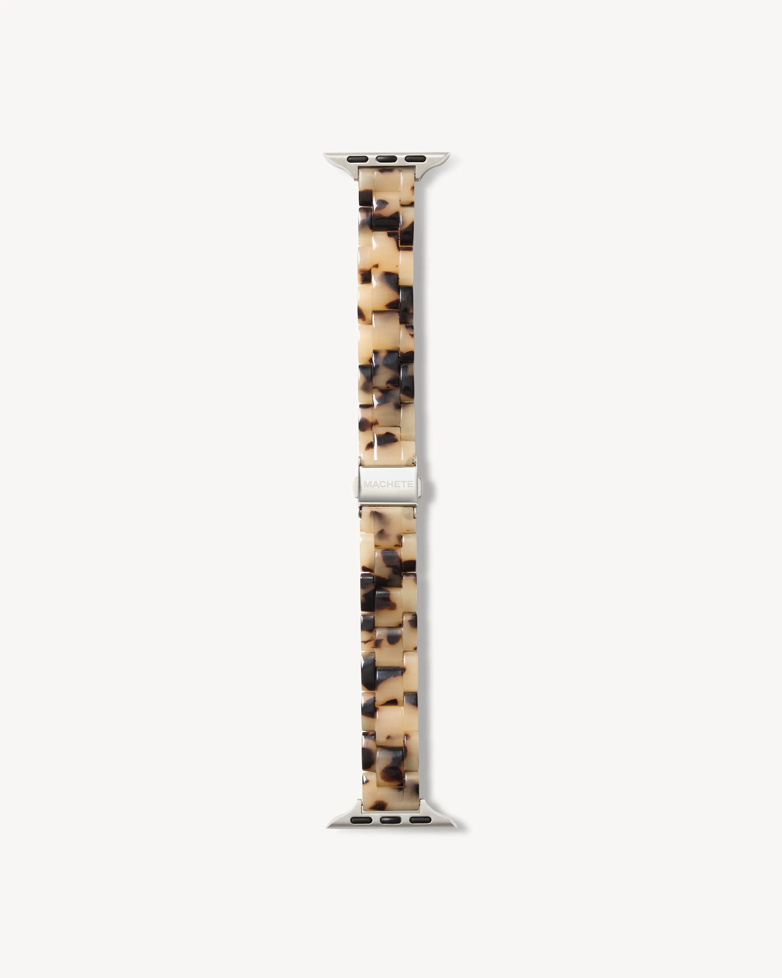 Skinny Apple Watch Band in Blonde Tortoise sold by Machete product image thumbnail 5
