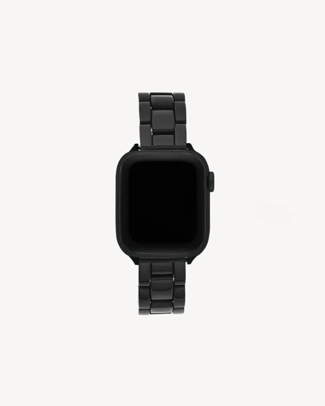 Skinny Apple Watch Band in Black made by Machete