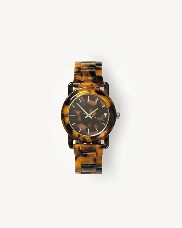 Mono Watch in Classic Tortoise - Outlet made by Machete