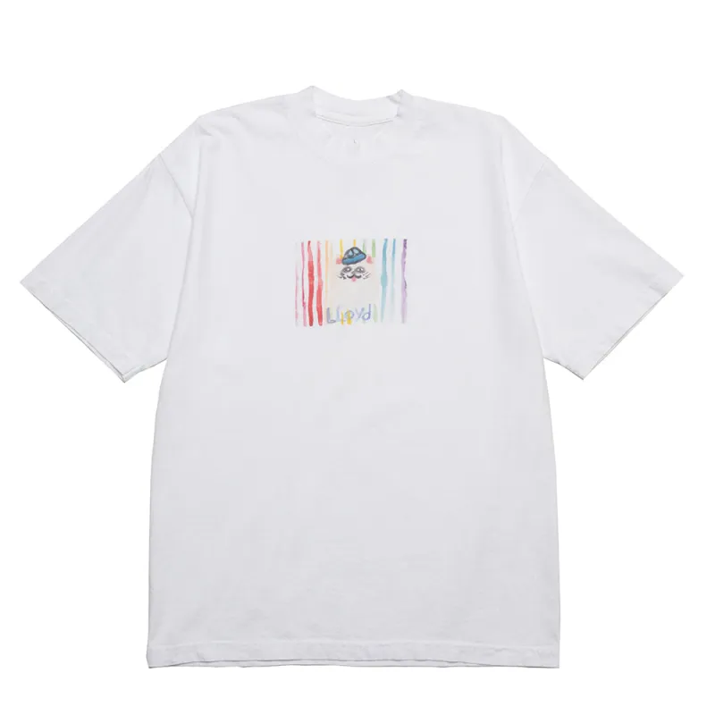 LLOYD - LUNA GOOD BOY MERV T-SHIRT - White sold by Alterior