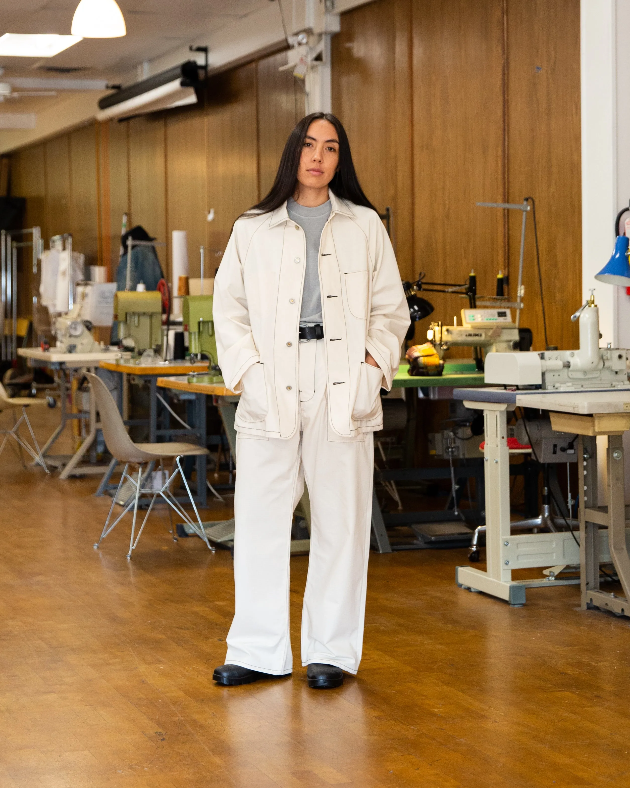 Alterior - Ripstop Shop Jacket - Natural sold by Alterior product image thumbnail 3