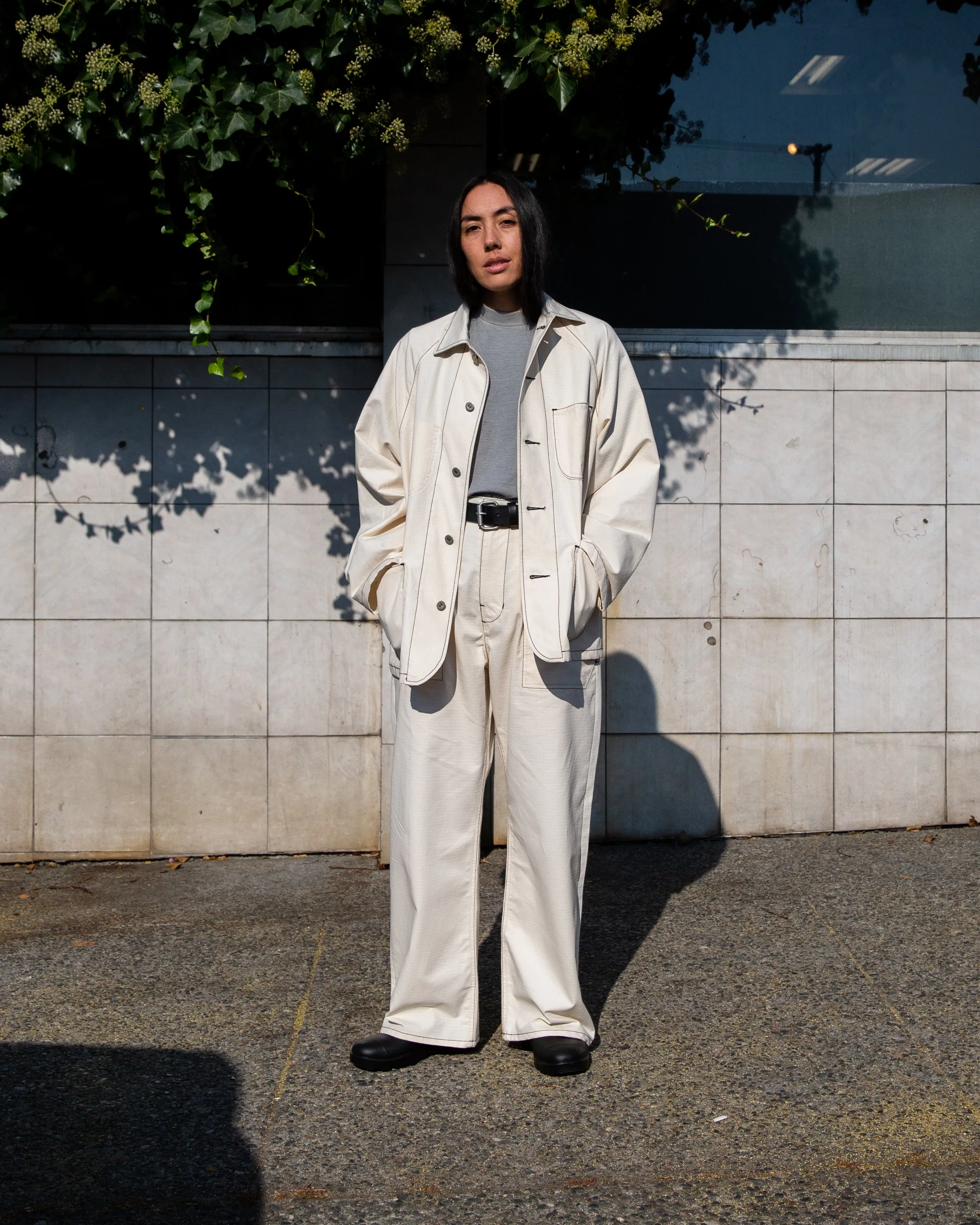 Alterior - Ripstop Shop Jacket - Natural sold by Alterior product image thumbnail 5