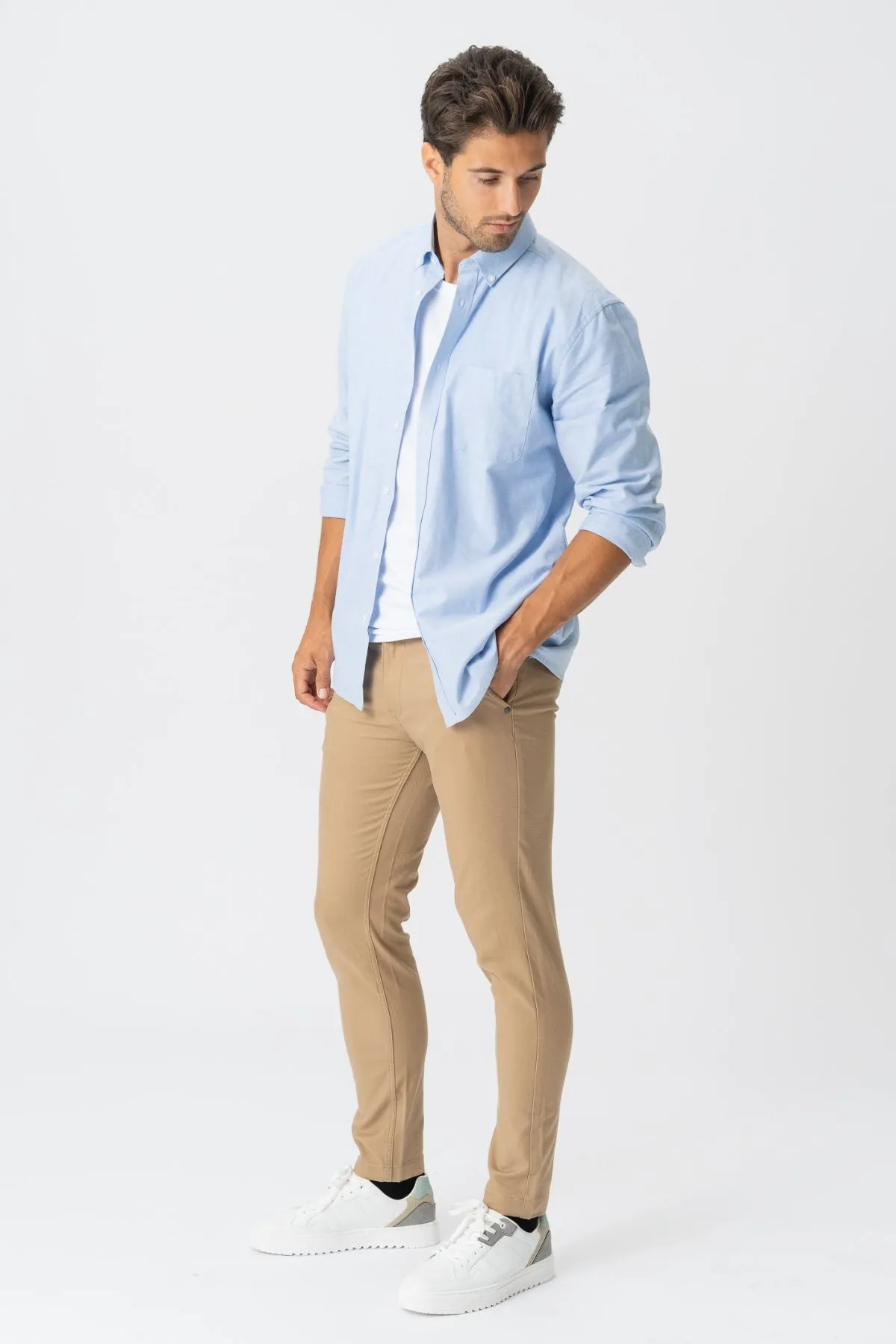 De Originale Performance Structure Pants - Mørk Beige sold by Teeshoppen product image thumbnail 2