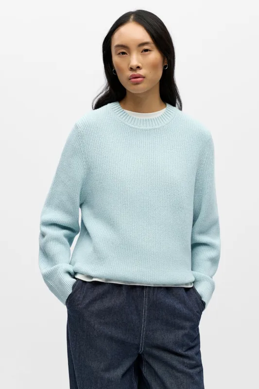 Flo Knit Pullover - Winter Sky made by .OBJECT