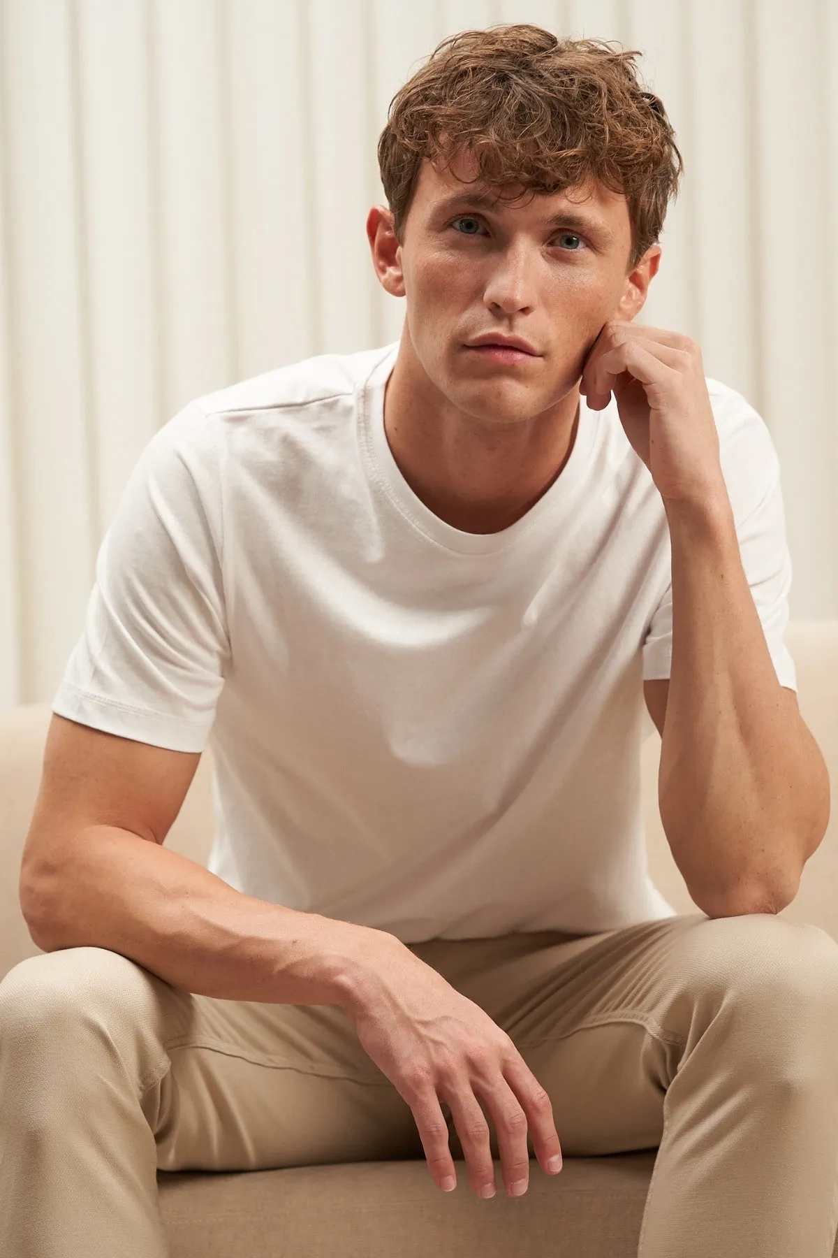 Basic T-shirts – (6 stk.) sold by Teeshoppen product image thumbnail 3