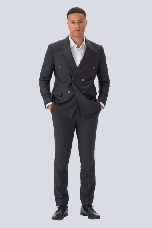 Premium Dobbeltradet Jakkesæt (Gråbrun) sold by Teeshoppen