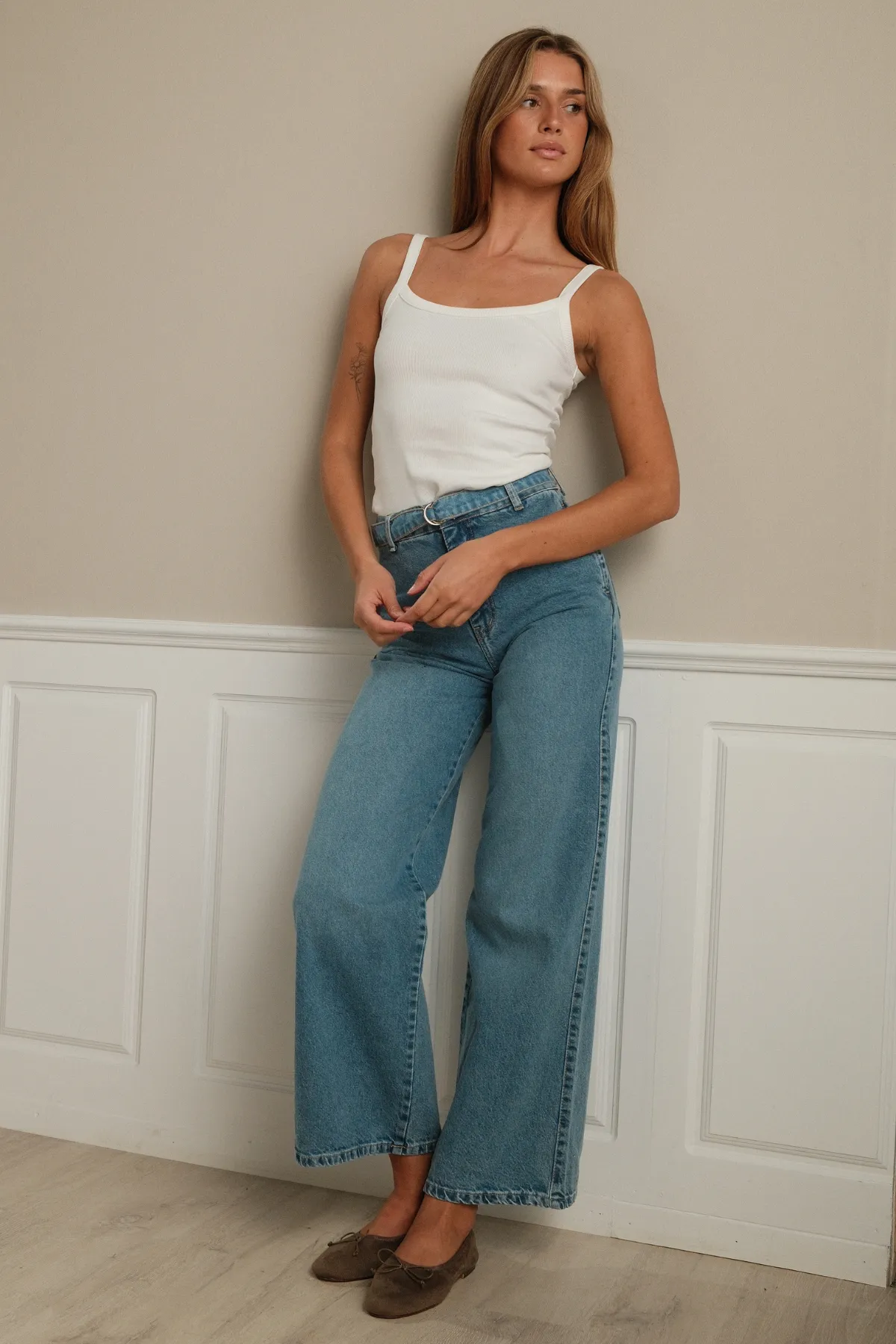 Amalia Jeans - Lyseblå sold by Teeshoppen product image thumbnail 2