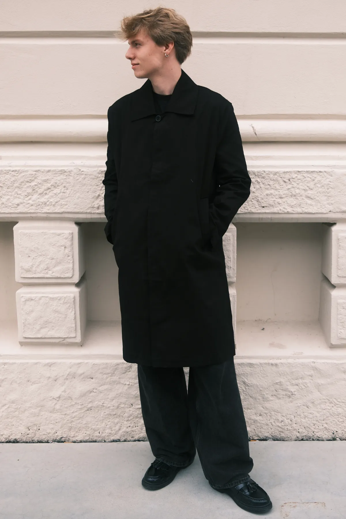 Philip Trenchcoat - Sort sold by Teeshoppen product image thumbnail 5