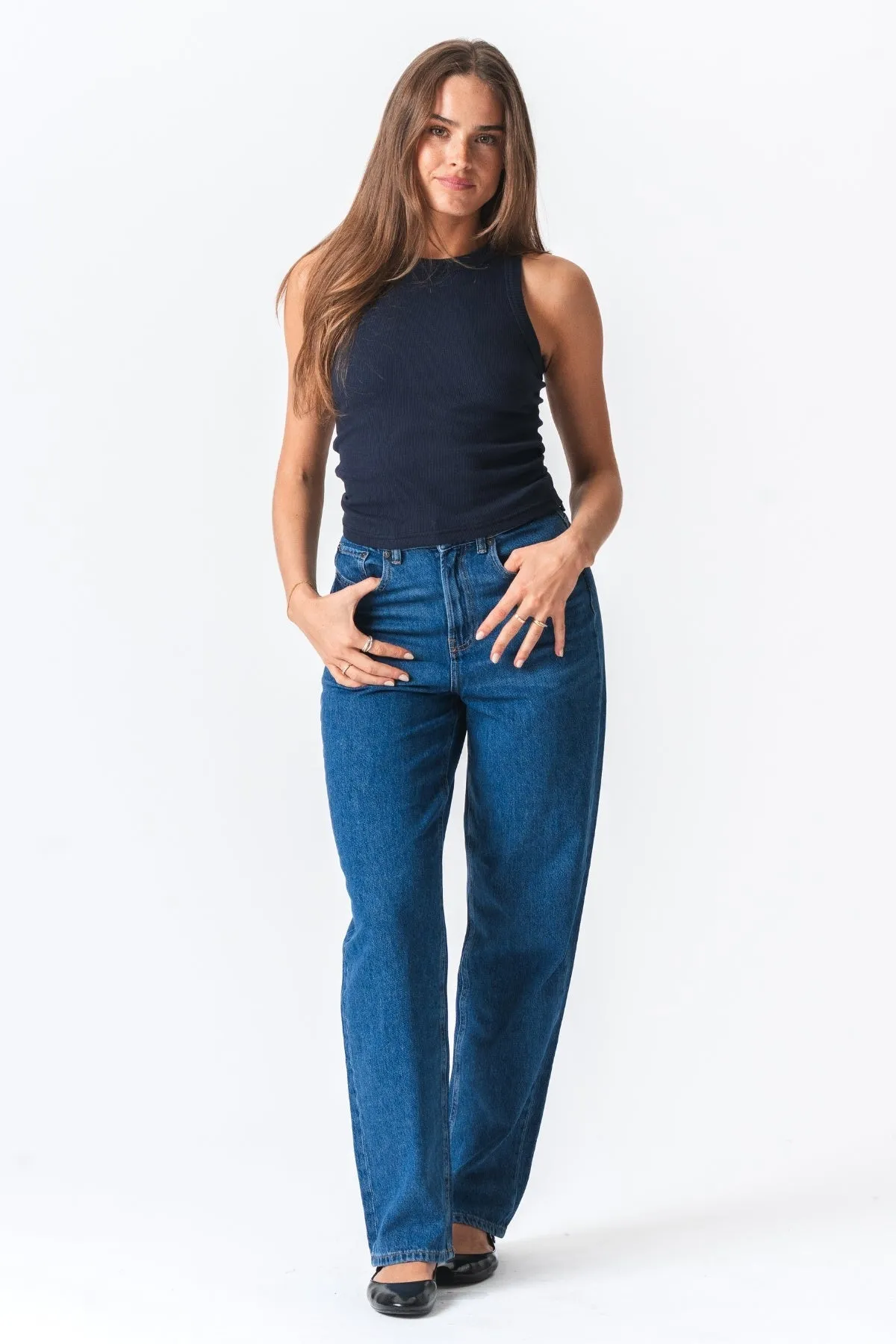 Ribbed Top - Blå sold by Teeshoppen product image thumbnail 2