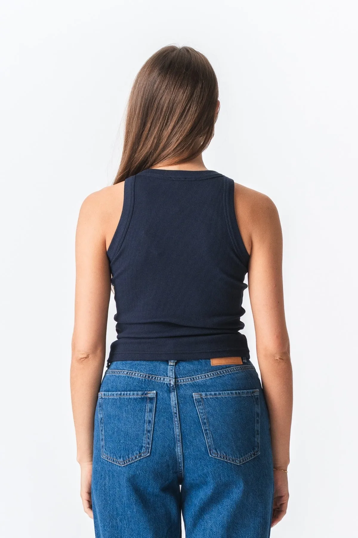 Ribbed Top - Blå sold by Teeshoppen product image thumbnail 4