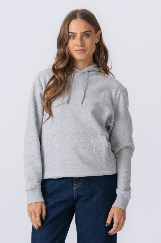 Sweatshirt Hoodie - Askegrå sold by Teeshoppen