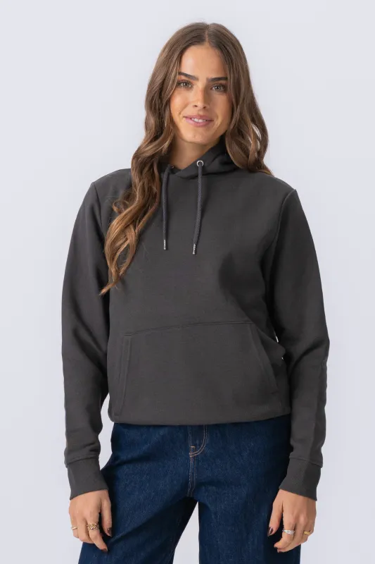 Sweatshirt Hoodie - Mørkegrå sold by Teeshoppen