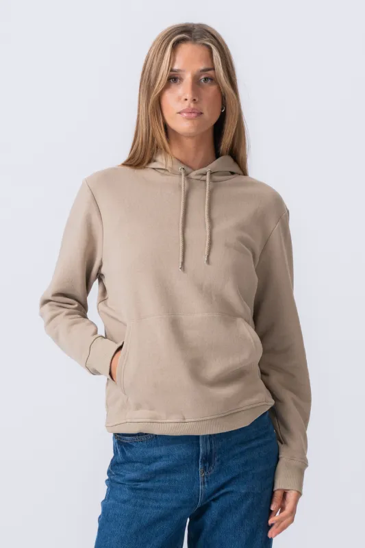 Sweatshirt Hoodie - Sand sold by Teeshoppen