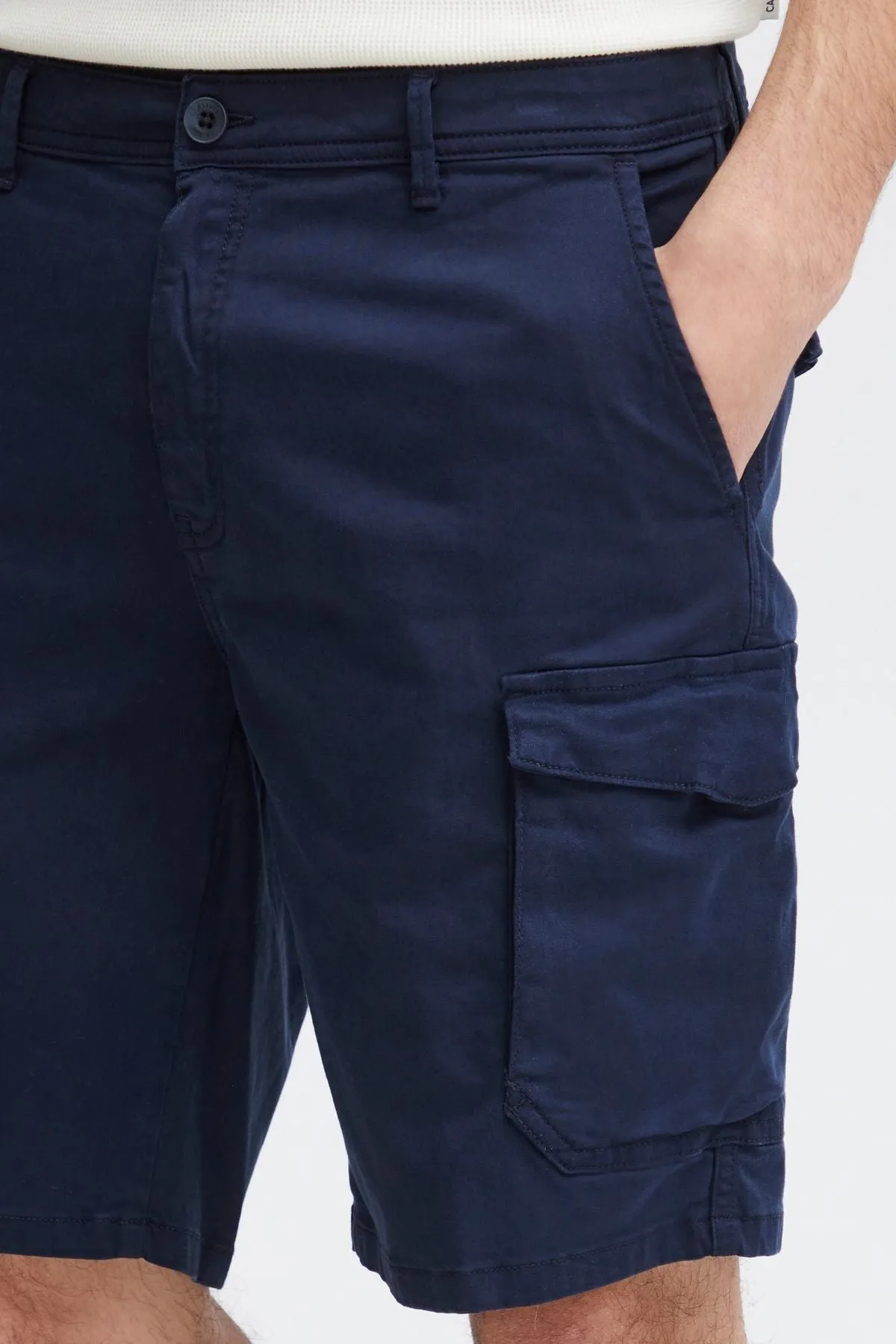 Cargo Shorts - Navy sold by Teeshoppen product image thumbnail 3