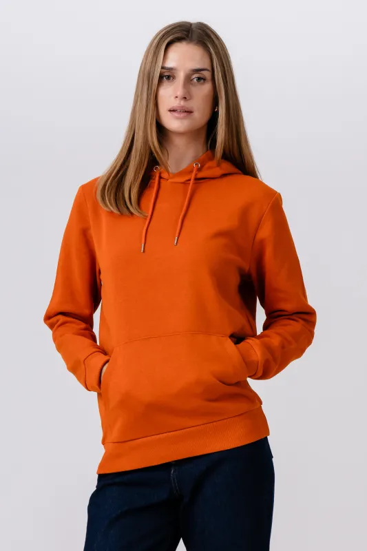 Boyfriend Sweat Hoodie - Orange sold by Teeshoppen